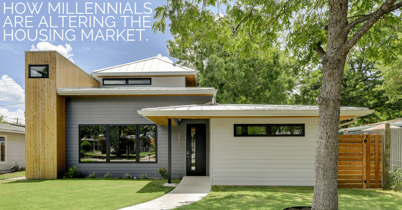 How Millennials Are Altering The Housing Market